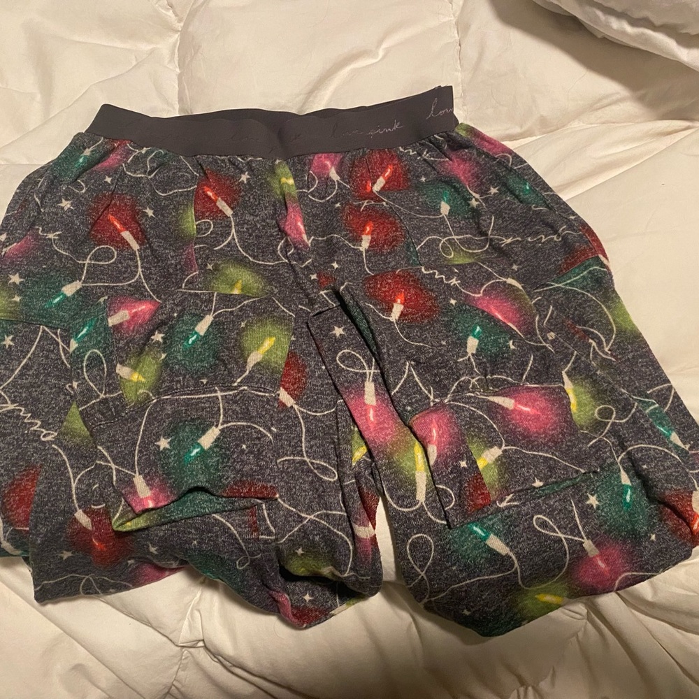 Victoria’s Secret Pink Christmas PJ Joggers